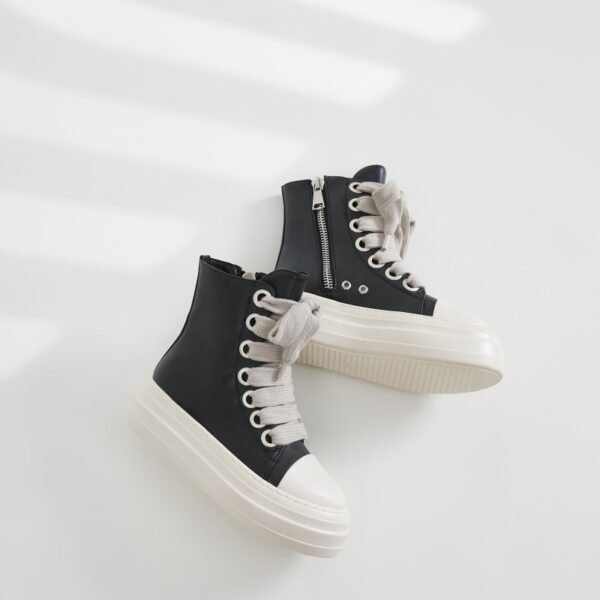 Women's Platform High-top Plus Size Shoes - Image 6