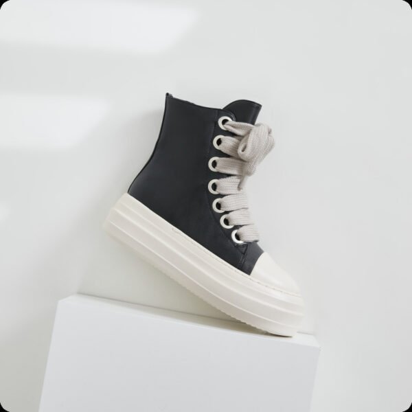 Women's Platform High-top Plus Size Shoes - Image 8