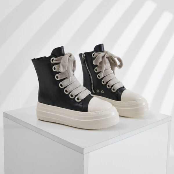 Women's Platform High-top Plus Size Shoes - Image 10