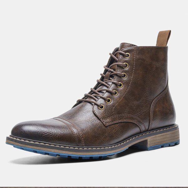 Workwear Shoes, Men's Retro Vintage Vintage Martin Boots - Image 7