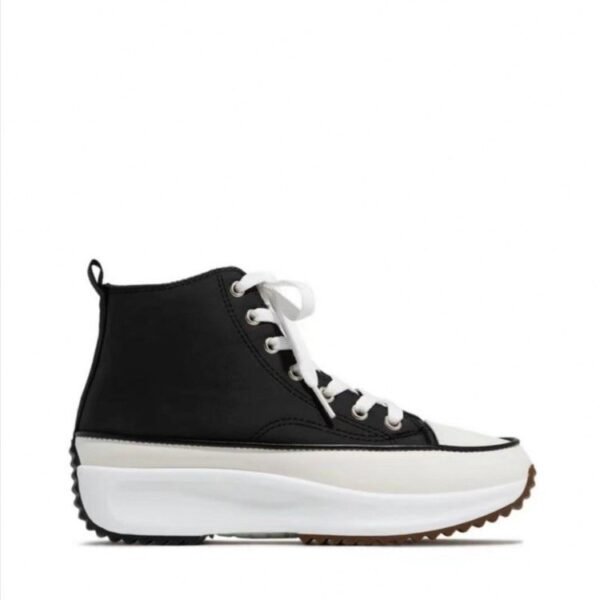 Women's Platform High Top Canvas Shoes - Image 5