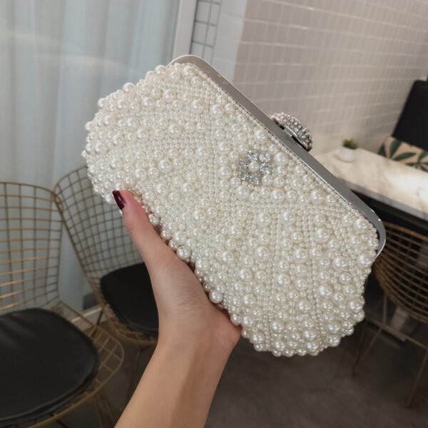 Banquet Pearl Cheongsam Crossover Clutch - Image 5