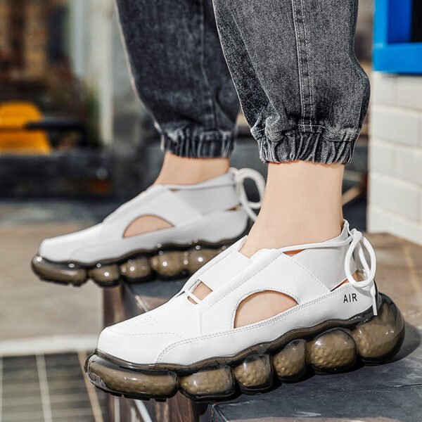 Air Cushion Men's New Hollow Casual Platform Sports Sandals