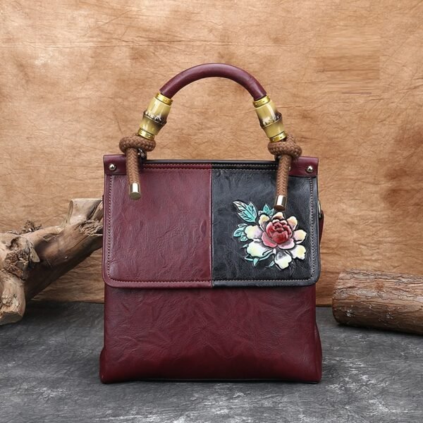 Women's High-end Literary Retro Style Shoulder Bag - Image 3