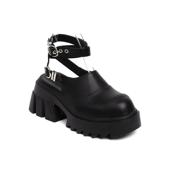 Women's Wedge Plus Size Toe Sandals - Image 3