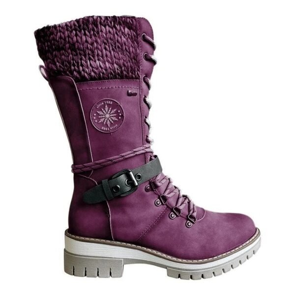 Autumn And Winter New Women's Riding Boots European And American Snow Boots - Image 6