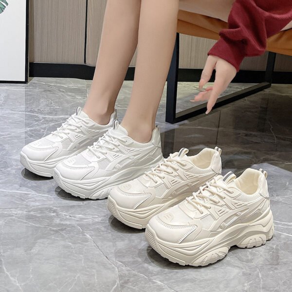 Women's New Casual All-match Sports Platform Shoes With Thick Sole - Image 3