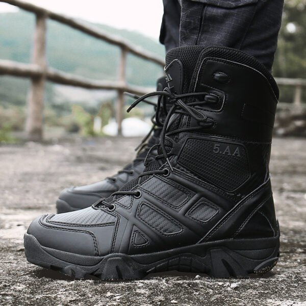 Big Size Outdoor Mountaineering Training Combat Boots Man - Image 3