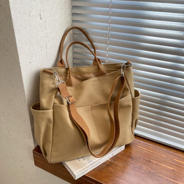 Women's Multi-pocket Tote Bag - Image 4