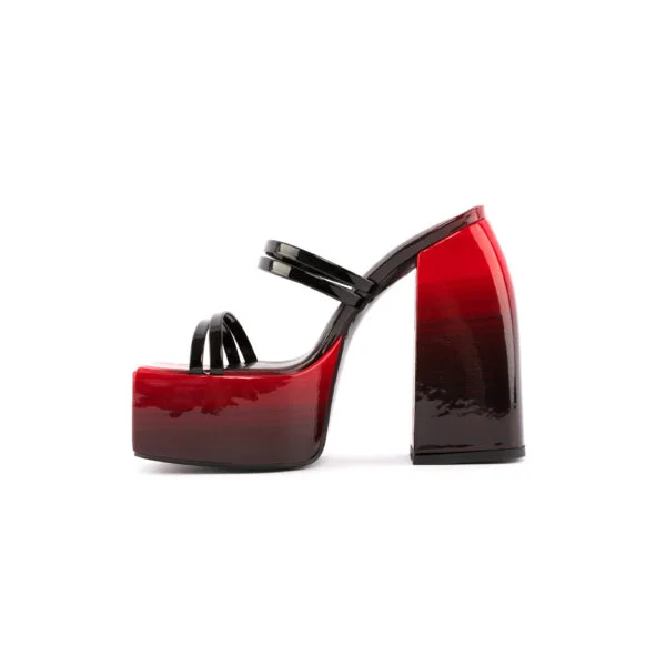 Women's Gradient Fashion Versatile High Heel Sandals - Image 3