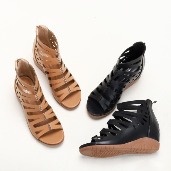 Women's Fashionable Simple Wedge Platform Sandals - Image 9