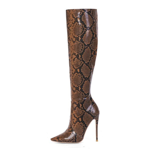 Women's Plus Size Stiletto High Boots - Image 2