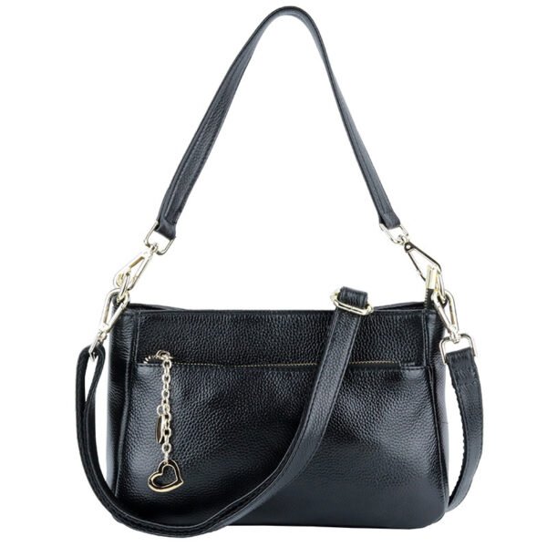 Women's Genuine  Messenger Leather Shoulder Bag - Image 7