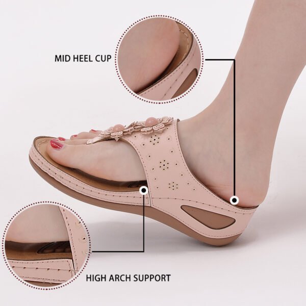 Women's Large Size Lightweight Non-slip Wear-resistant Massage Sandals - Image 10