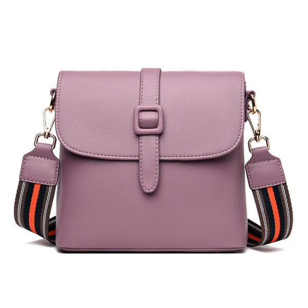 Women's Leather Strap Crossbody Shoulder Bag - Image 10