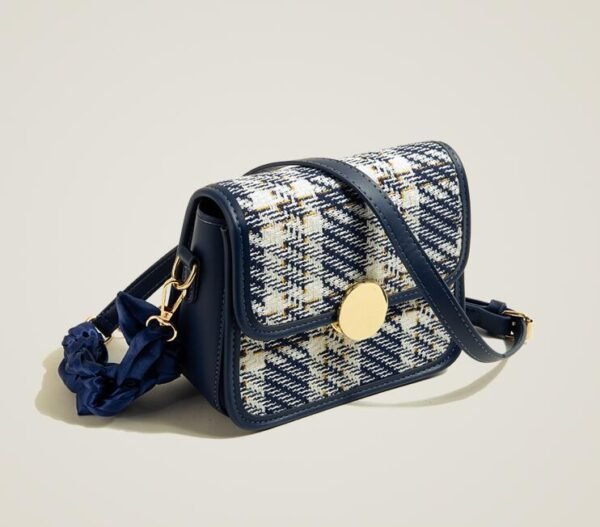 All-match Messenger One-shoulder Small Square Bag - Image 7