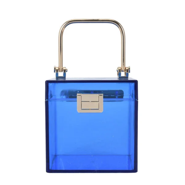 Acrylic Transparent Box Personality Creative Ins Net Red Wild Chain Messenger Jelly Bag - Image 7