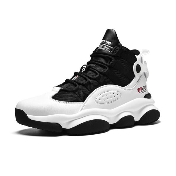 Basketball Shoes Men's High-top Shock Absorption Non-slip Sneaker - Image 3