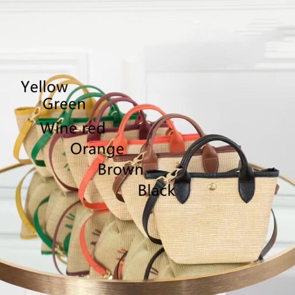 Women's New Style Straw Woven Shoulder Messenger Bag - Image 6