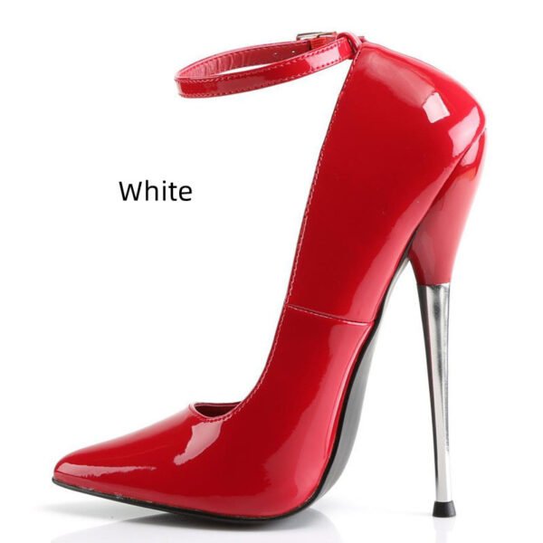 18cm Stiletto Pointed Toe Super High Heels - Image 5