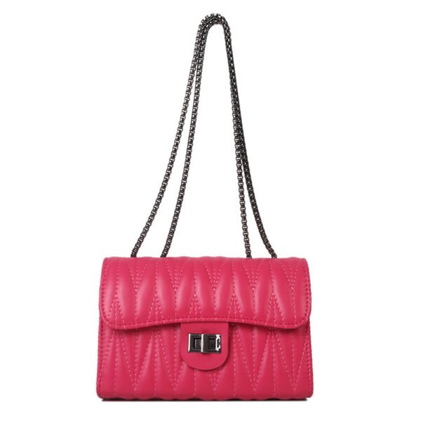 Beautiful Retro Textured Diamond Small Bag Women - Image 9