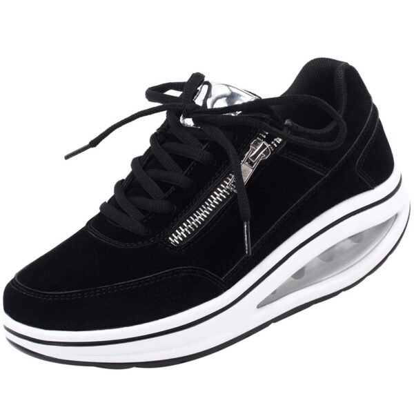 Women's Mother's Thick Sole Sneakers Rocking Shoes - Image 3