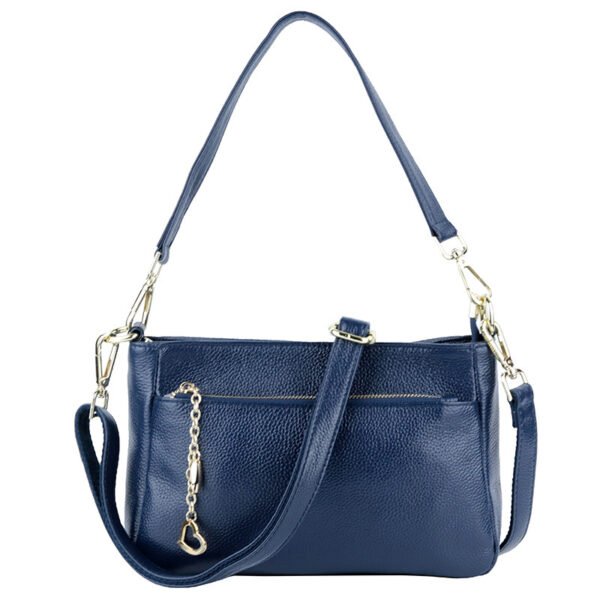 Women's Genuine  Messenger Leather Shoulder Bag - Image 5