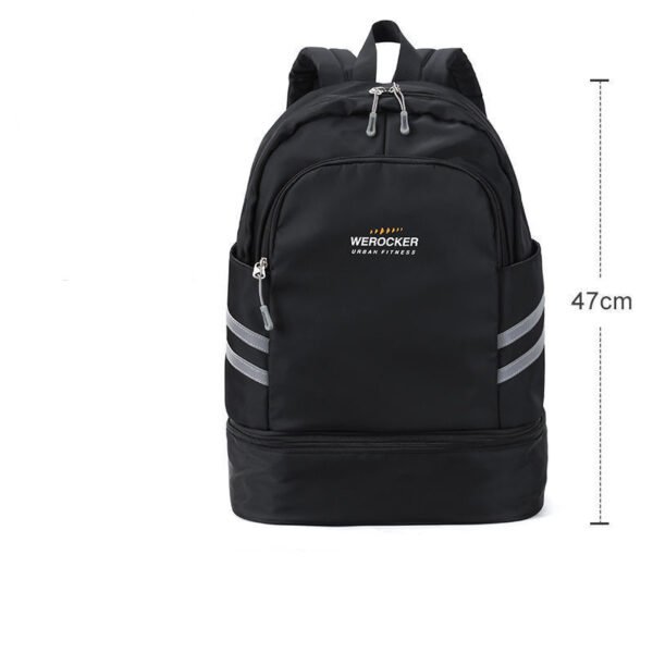 Women's Portable Folding Out Dry And Wet Separation Backpack - Image 8