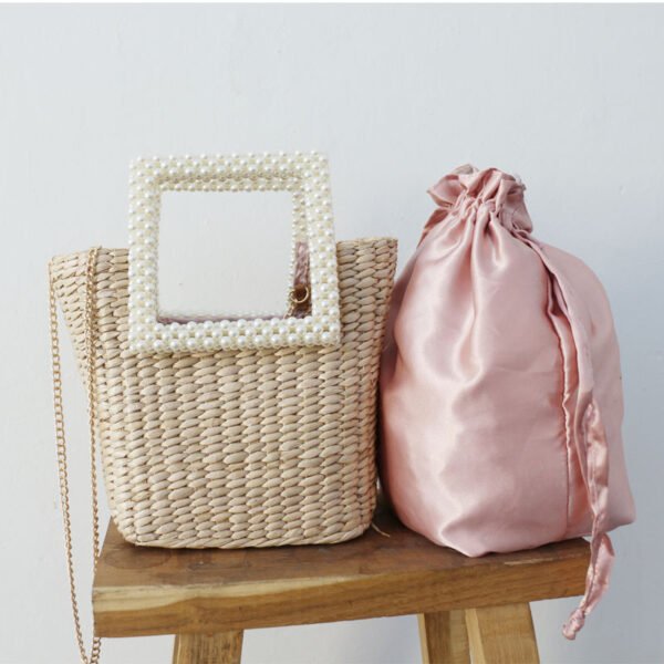 Autumn And Winter New Homemade Heavy Woven Diagonal Span Handbag - Image 6