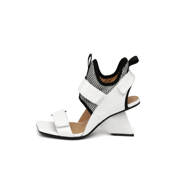 Women's Personalized Shaped Leather Shoes Roman Sandals - Image 2