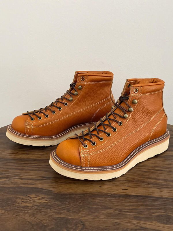 American Retro Leisure Riding Worker Boot - Image 7