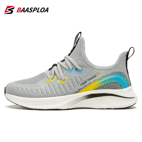 Baasploa Lightweight Running Shoes For Women Casual Women's Designer Mesh Sneakers Lace-Up Female Outdoor Sports Tennis Shoe - Image 7