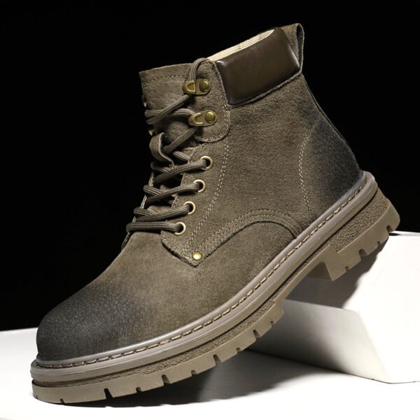 Workwear British Style Men's Hiking Boots - Image 2