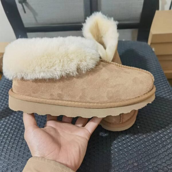 Women's Fashionable Suede Fur Snow Boots - Image 6