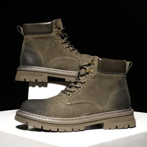 Workwear British Style Men's Hiking Boots - Image 4