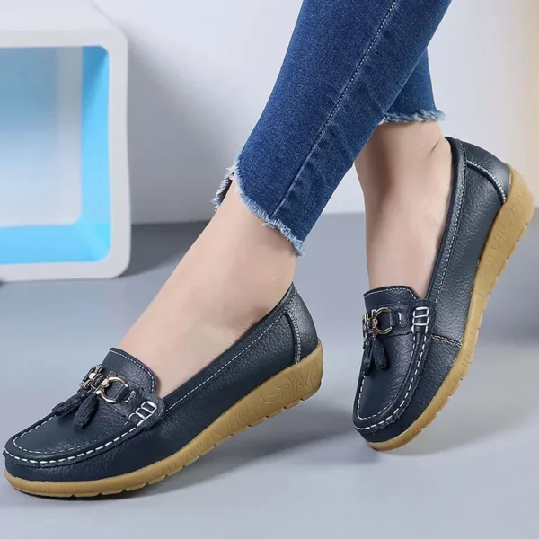 Women Shoes Slip On Loafers For Ballet Flats Women Moccasins Casual Sneakers Zapatos Mujer Flat Shoes For Women Casual Shoes - Image 3