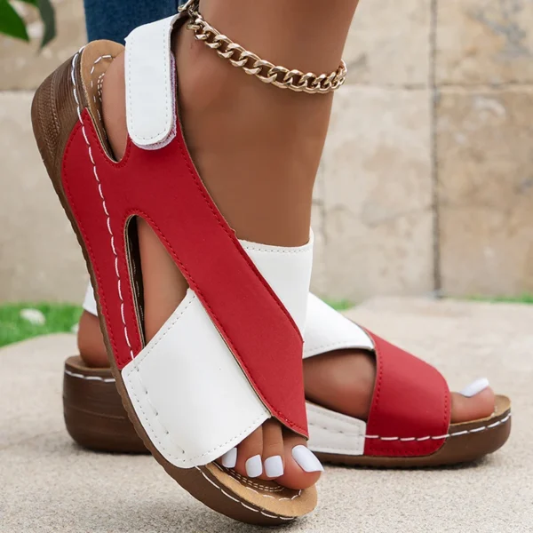 Women Sandals Wedge Heeled Sandals For Summer Shoes Women Heels Sandalias Mujer Lightweight Wedges Shoes Women's Summer Footwear - Image 3