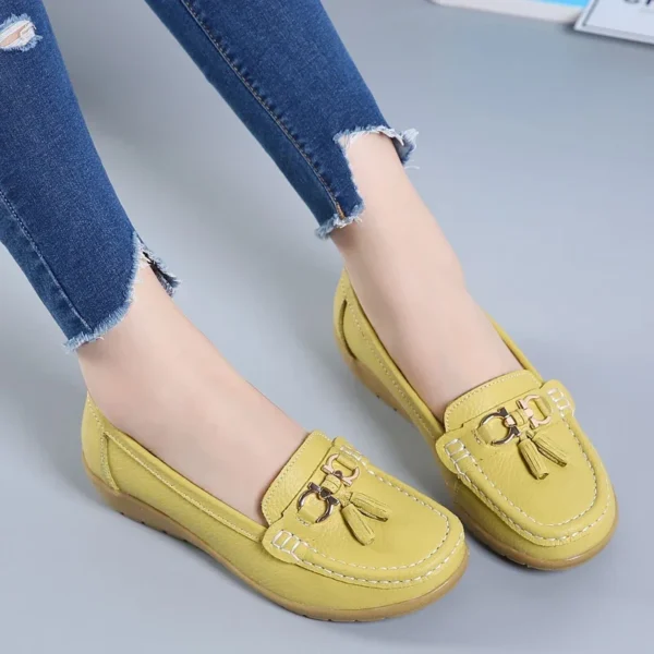 Women Shoes Slip On Loafers For Ballet Flats Women Moccasins Casual Sneakers Zapatos Mujer Flat Shoes For Women Casual Shoes - Image 5