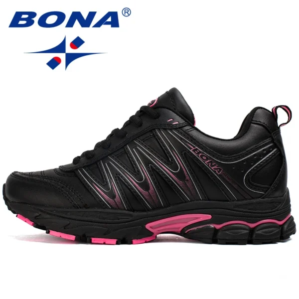 BONA New Hot Style Women Running Shoes Lace Up Sport Shoes Outdoor Jogging Walking Athletic Shoes Comfortable Sneakers For Women - Image 5