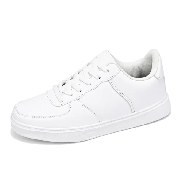 Classic White Sneakers for Men Women Comfort Leather Sneakers Skateboarding Sports Shoes Big Size 47 Men Trainers Basket Homme - Image 7