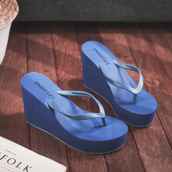 Womens Shoes Comfort Summer Women Wedge Platform Slippers Outdoor Sports Beach Flip Flops Opened Toe Casual Shoes 2023 - Image 8