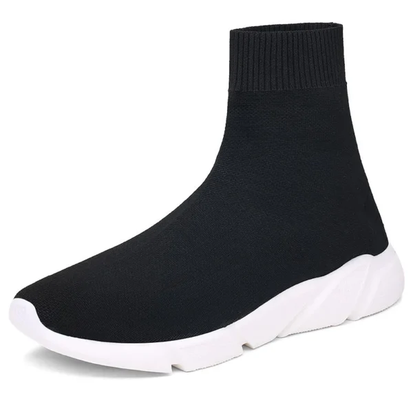 Classic Black Socks Runing Shoes Men High Sock Trainers Women Slip on Couple Casual Shoes Lightweight Sneakers Men basket homme - Image 12