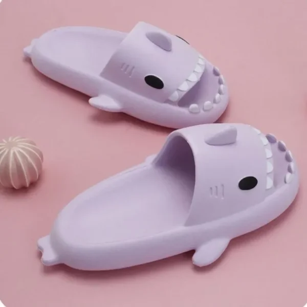 2023 New Summer Shark Slippers Women Slides Men Bathroom Flip Flops Home Anti-Skid Flat Shoes Outdoor Children's Funny Sandals - Image 5