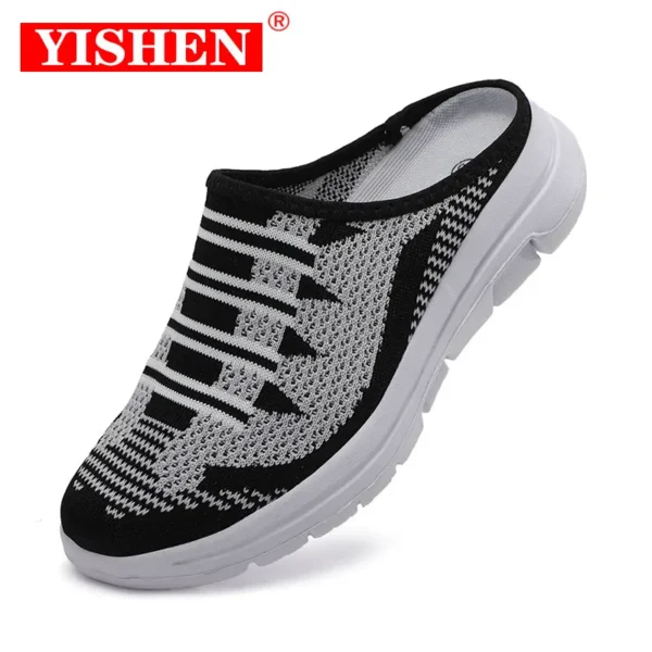 YISHEN Women Slippers Mesh Sandals Women's Shoes Zapatillas De Mujer Lightweight Wedges Slippers Slides For Ladies New Arrival