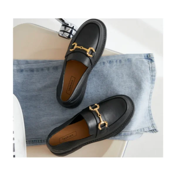 2024 Hot Women'S Shoes Low Heel Loafers Casual Ladies Shoes On Offer Flat Shoes Female Women'S Sandals Elegant And Fashion Shoes - Image 2