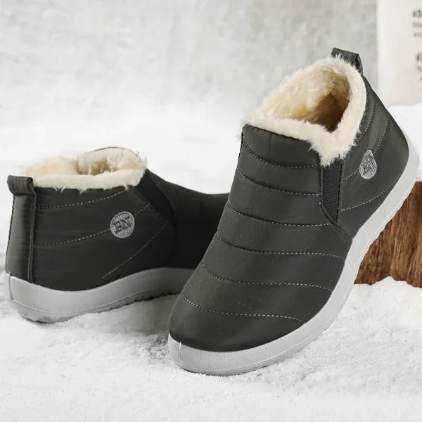 Women's Boots Warm Fur Winter Boots For Women Waterproof Snow Boots Ankle Botas Mujer 2023 Winter Shoes Women Winter Footwear - Image 7