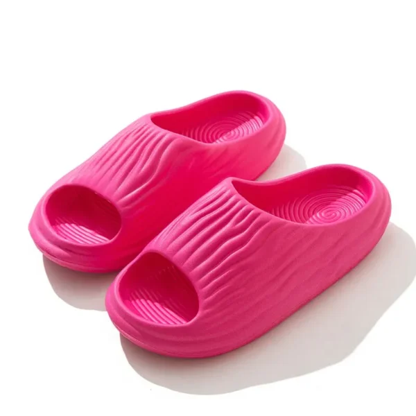 Women's Super Soft Eva Thick Platform Slides, Minimalist And Comfortable Indoor Bathroom Non-Slip Slippers, Women's Slippers - Image 7