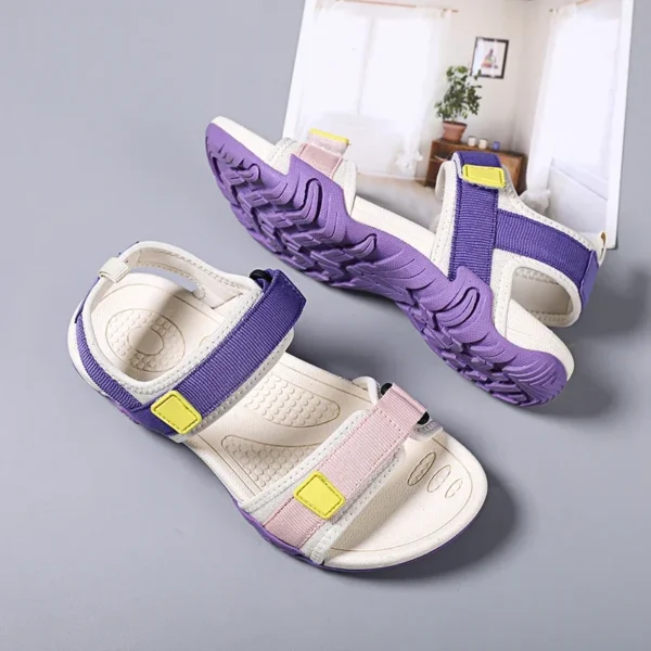 Women's Sandal Woman Summer Sandal 2023 Outdoor Sports Sandals Comfortable Beach Shoes Girl Non-slip Trekking Casual Sandal - Image 2