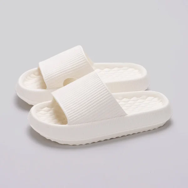 Women's Thick Platform Cloud Slippers EVA Soft Sole Pillow Slides Summer Beach Flip Flops Women Non Slip Bathroom Home Slippers - Image 8