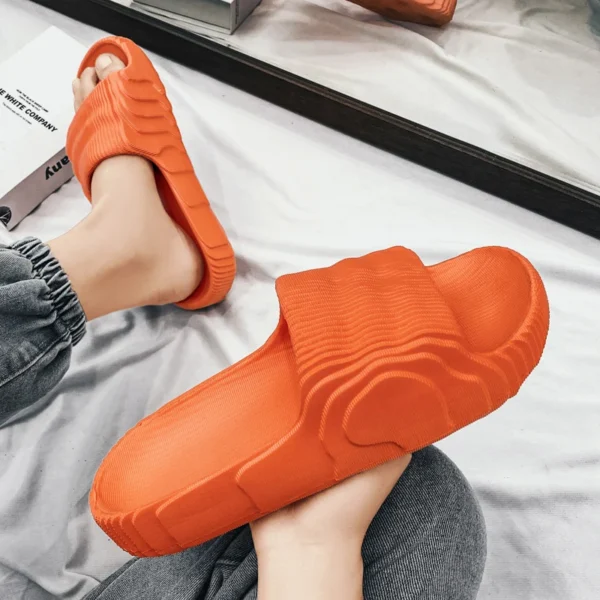 2022 Man Slippers Summer Beach Fashion New Eva Soft Women Sandals Thick Platform Leisure Ladies Indoor Bathroom Anti-slip Shoes - Image 15